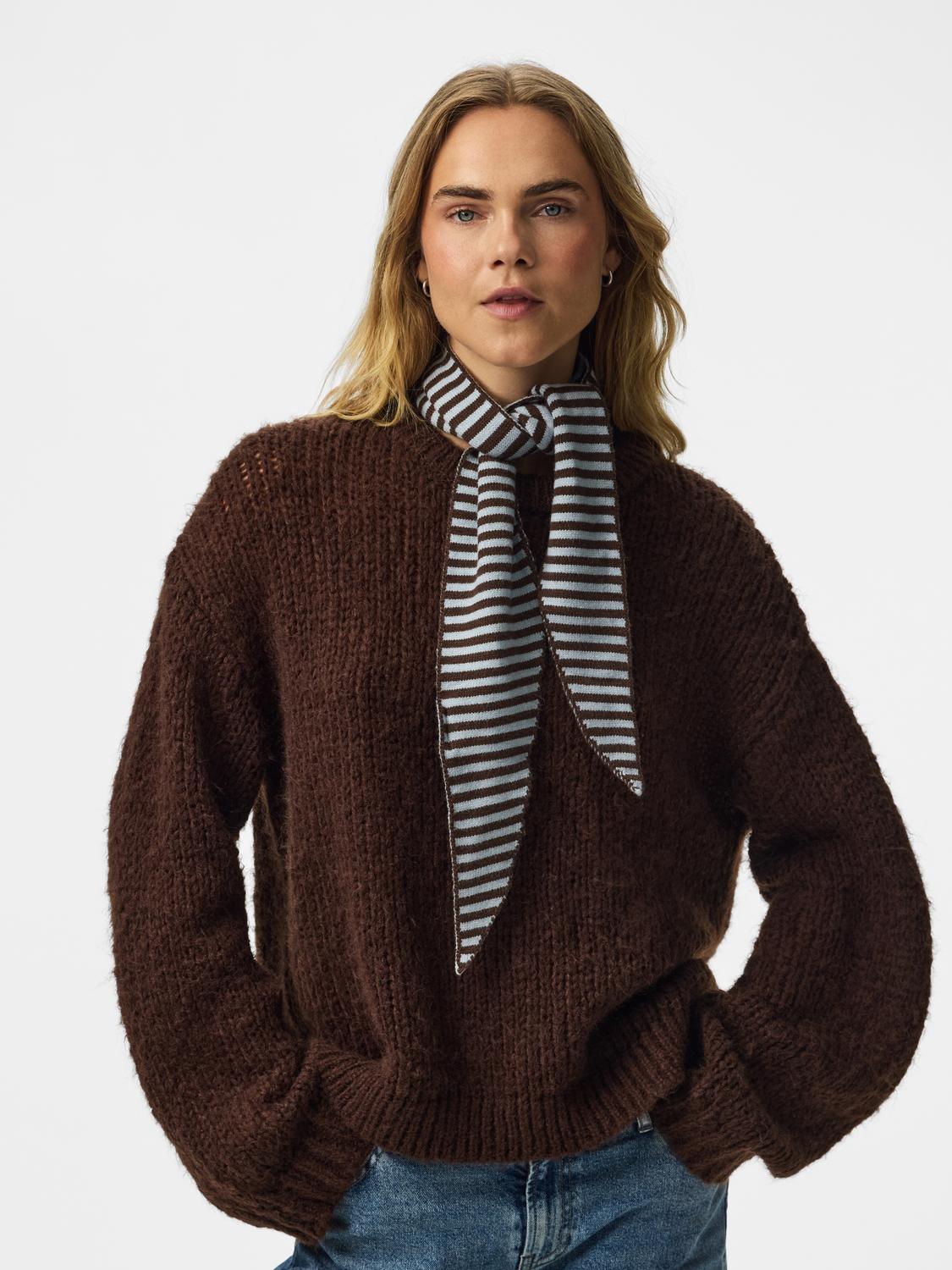 PCKOMMA Scarf - Cashmere Blue - VERO MODA & VILA Bergvik